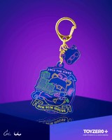 LuLu Leon Light Acrylic Keychain 4