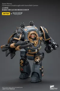 JOYTOY Space Wolves Contemptor Dreadnought with Gravis Bolt Cannon - Warhammer 40K - photo 9