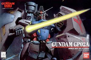 BANDAI HOBBY 1/144 Physalis (GP02A) - Mobile Suit Gundam: OVAs and Side Stories
