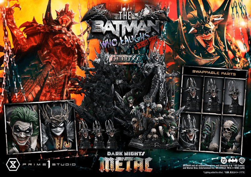 Museum Masterline Dark Nights: Death Metal The Batman Who Laughs & Robin King DX Bonus