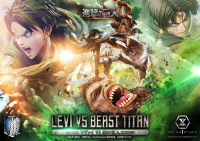 Ultimate Premium Masterline  TV animation Attack On Titan  Levi versus Beast Titan 55