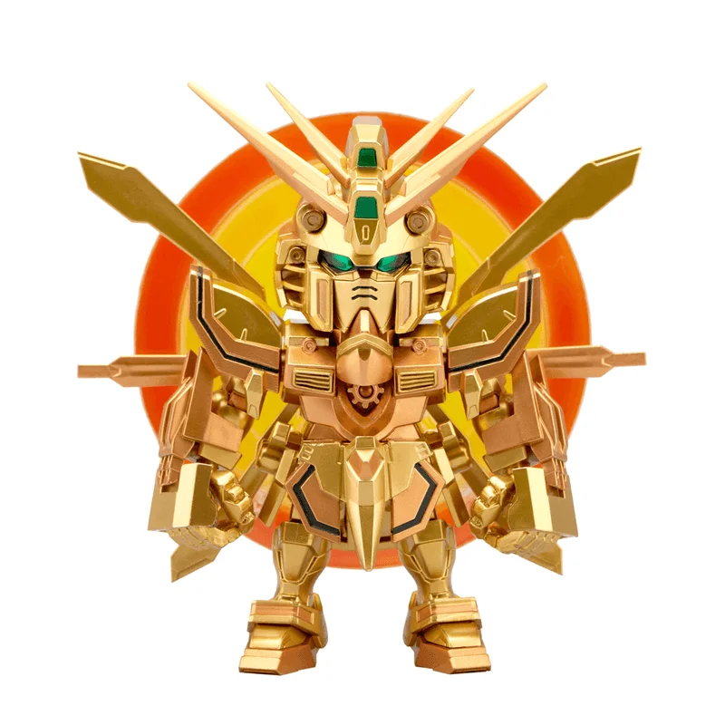 BANDAI QMSV Mini Gold "Gundam" (Box/8), BNESH Q MSV - Mobile Suit Gundam