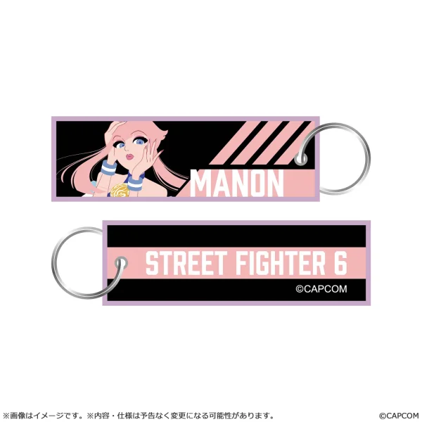 CAPCOM Street Fighter 6 Flight Tag Keychain MANON - Street Fighter