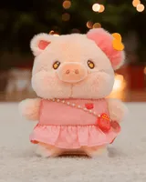 TOYZEROPLUS LuLu the Piggy Pink Life - Elegant Lu Plush Keychain - LuLu The Piggy - photo 3