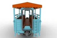 PLUM PMOA trolley train(blue) - Scale Kits - photo 5