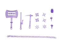 PLA ACT・OPTION・SERIES04：SHINOBI2 clear purple 2