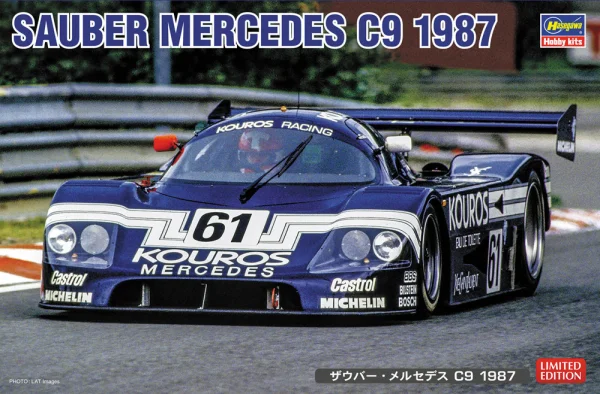 Hasegawa 1/24 SAUBER MERCEDES C9 1987 - Scale Kits