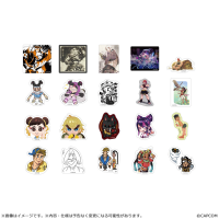 Street Fighter 6 die-cut stickers B set 2