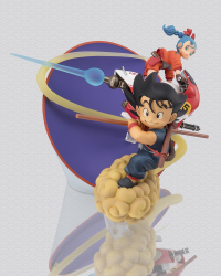 SON GOKU & BULMA "DRAGON BALL ", TAMASHII NATIONS FiguartsZERO 4