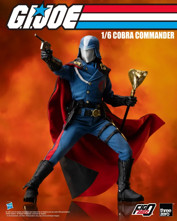 threezero G.I. Joe - FigZero 1/6 Cobra Commander - G.I. Joe