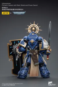 JOYTOY Ultramarines Primaris Captain with Relic Shield and Power Sword - Warhammer 40K - photo 7