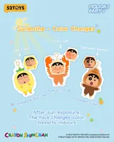 52TOYS Crayon Shinchan – Holiday Party Series Vinyl Plush Keychain Blind Box - CRAYON SHIN-CHAN - photo 7