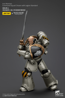 Iron Warriors Command Squad Chosen with Legion Standard 7