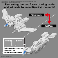 30MM 1/144 Extended Armament Vehicle (WING MOBILE Ver.) 6