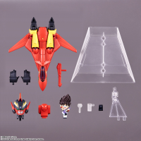 VF-19 Custom Fire Valkyrie with Basara Nekki "Macross 7", TAMASHII NATIONS Tiny Session 3