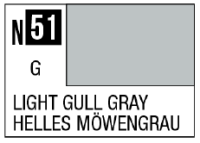 Acrysion N51 - Light Gull Gray (Gloss/Aircraft) 1