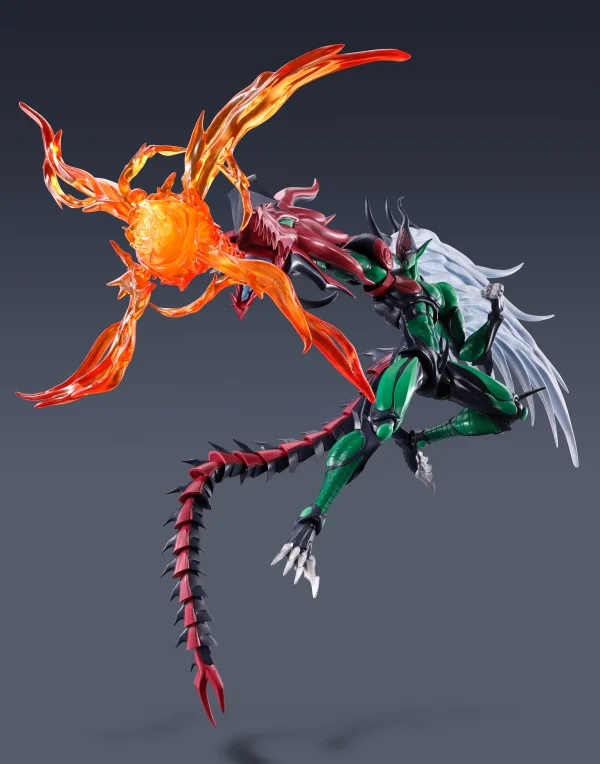 ELEMENTAL HERO FLAME WINGMAN "Yu-Gi-Oh! GX", TAMASHII NATIONS S.H.MonsterArts