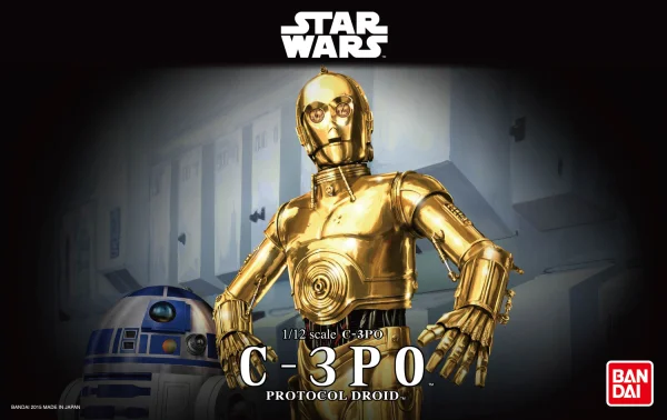 BANDAI HOBBY 1/12 C-3PO - Star Wars
