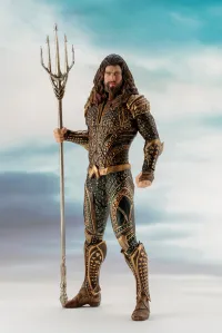 KOTOBUKIYA JUSTICE LEAGUE MOVIE AQUAMAN ARTFX+ STATUE - DC Comics - photo 1