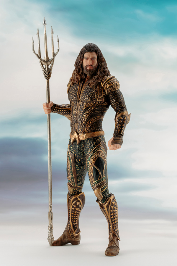 JUSTICE LEAGUE MOVIE AQUAMAN ARTFX+ STATUE