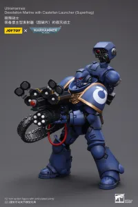 JOYTOY Ultramarines Desolation Marine with Castellan Launcher (Superfrag) - Warhammer 40K - photo 7