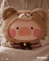 TOYZEROPLUS LuLu the Piggy - Teddy LuLu Hand Warmer Cushion + Blanket - LuLu The Piggy - photo 8