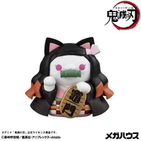 MegaHouse MEGA CAT PROJECT Demon Slayer：Kimetsu no Yaiba Demon Slayer Fortune Cats ver. 02 set【with gift】 - Demon Slayer: Kimetsu no Yaiba - photo 5