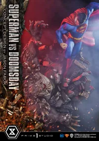 Prime 1 Studio Ultimate Museum Masterline Superman (Comics) Superman VS Doomsday (Concept By Jason Fabok) Deluxe Version - DC Comics - photo 35