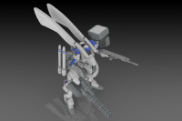 X-4+(PD-802) WEAPON SET3[Shoulder Parts For Mounting Weapons&DRu35 MLC&M7A Gatling Gun] 9