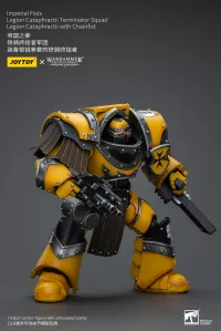 JOYTOY Imperial Fists Legion Cataphractii Terminator Squad Legion Cataphractii with Chainfist - Warhammer 40K - photo 3