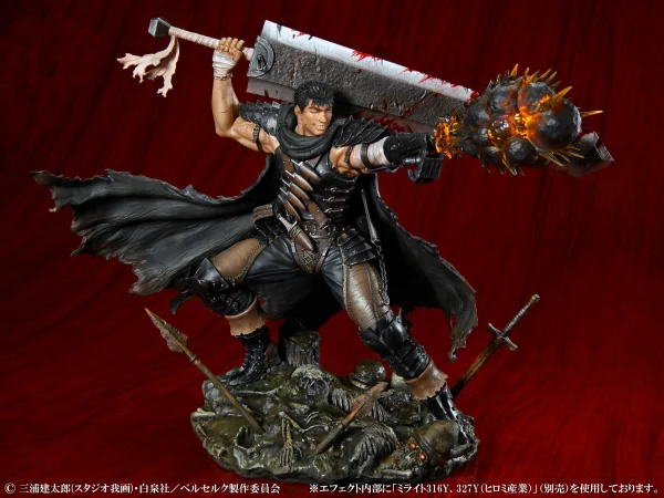 Medicos Entertainment Guts Black Swordsman Ver. - Berserk