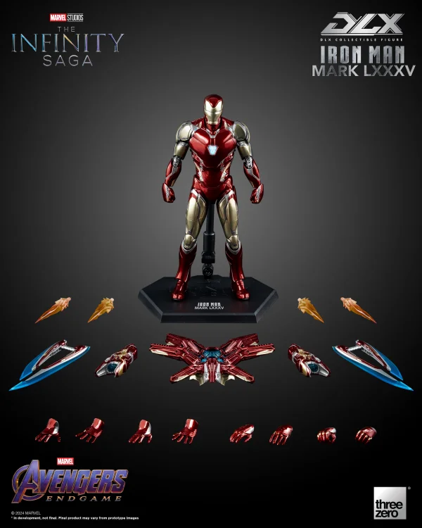 threezero Marvel Studios: The Infinity Saga: DLX Iron Man Mark 85 - Marvel