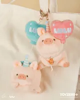 TOYZEROPLUS LuLu the Piggy Generic - Plush Keychain (Pink Balloon ver.) - LuLu The Piggy - photo 2