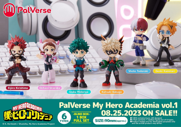 PalVerse　My Hero Academia vol.1 (6pc per box)