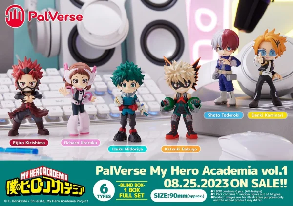 BUSHIROAD CREATIVE PalVerse　My Hero Academia vol.1 (6pc per box) - My Hero Academia
