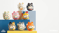PP X MONSTER Sparkle Lucky Kitten Daruma Blind Box 124