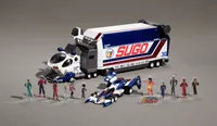 MegaHouse CYBER FORMULA Collection -Heritage Edition- DX FUTURE GPX CYBER FORMULA Sugolegerd 10V5000＆Super Asurada 01 Circuit Mode 【with gift】 - FUTURE GPX CYBER FORMULA - photo 1