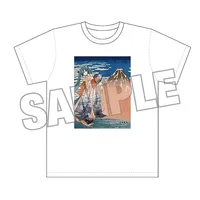 Presence CO., LTD. Hatsune Miku x Katsushika Hokusai iXima T-shirt The Great Wave off Kanagawa - Hatsune Miku - photo 2