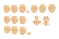 KOTOBUKIYA MEGAMI DEVICE M.S.G 05 FACE SET SOL SKIN COLOR A - Megami Device - photo 2