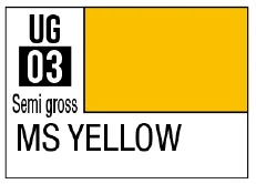 GSI Creos G Color - MS Yellow (Union A.F) - 10ml - Paints