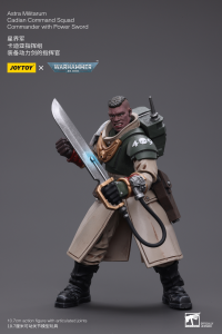 Astra Militarum Cadian Command Squad Commander with Power Sword 8