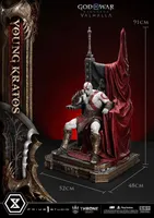 Prime 1 Studio Throne Legacy God of War: Ragnarok Young Kratos Bonus Version - God Of War - photo 5