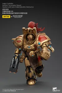 JOYTOY Legio Custodes Aquilon Terminator Squad Aquilon with twin-linked Adrathic Destructor - Warhammer 40K - photo 8