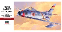 Hasegawa [PT13] 1:48 F-86F-30 SABRE U.S. AIR FORCE - Scale Kits - photo 1