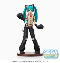 SEGA "Hatsune Miku: Project DIVA Arcade Future Tone" SPM Figure "Hatsune Miku - Kitty Cat" - Hatsune Miku - photo 1