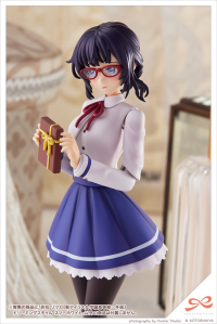 Ritsuka Saeki 【ST. IRIS GAKUEN GIRLS’ HIGH SCHOOL WINTER CLOTHES】DREAMING STYLE SNOW WHITE 15