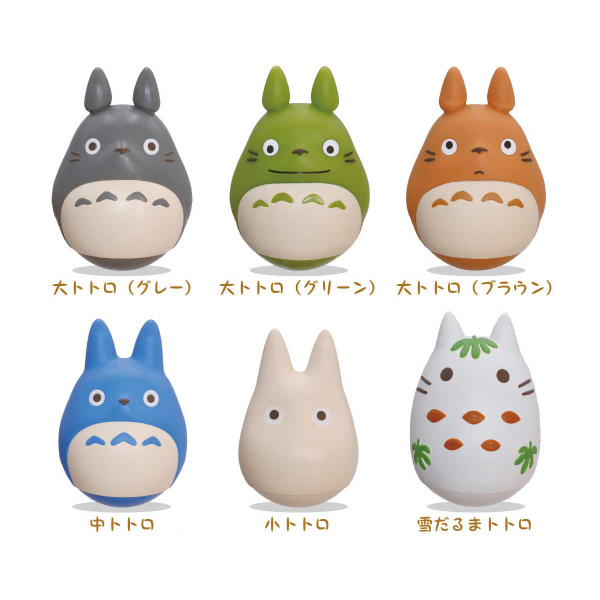 Totoro Wobbling and Tilting Figure Collection