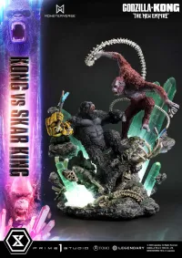 Prime 1 Studio Ultimate Diorama Masterline Godzilla x Kong: The New Empire (Film) Kong vs Skar King - Godzilla - photo 32