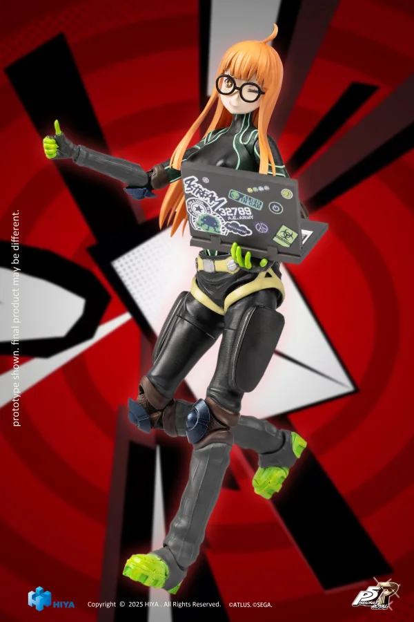 HIYA TOYS Exquisite Basic Series 1/12 Scale 5 Inch Persona 5 Royal Oracle Action Figure - Persona 5