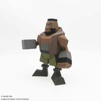 FINAL FANTASY VII  Polygon Soft Vinyl Figure  - BARRET WALLACE 4